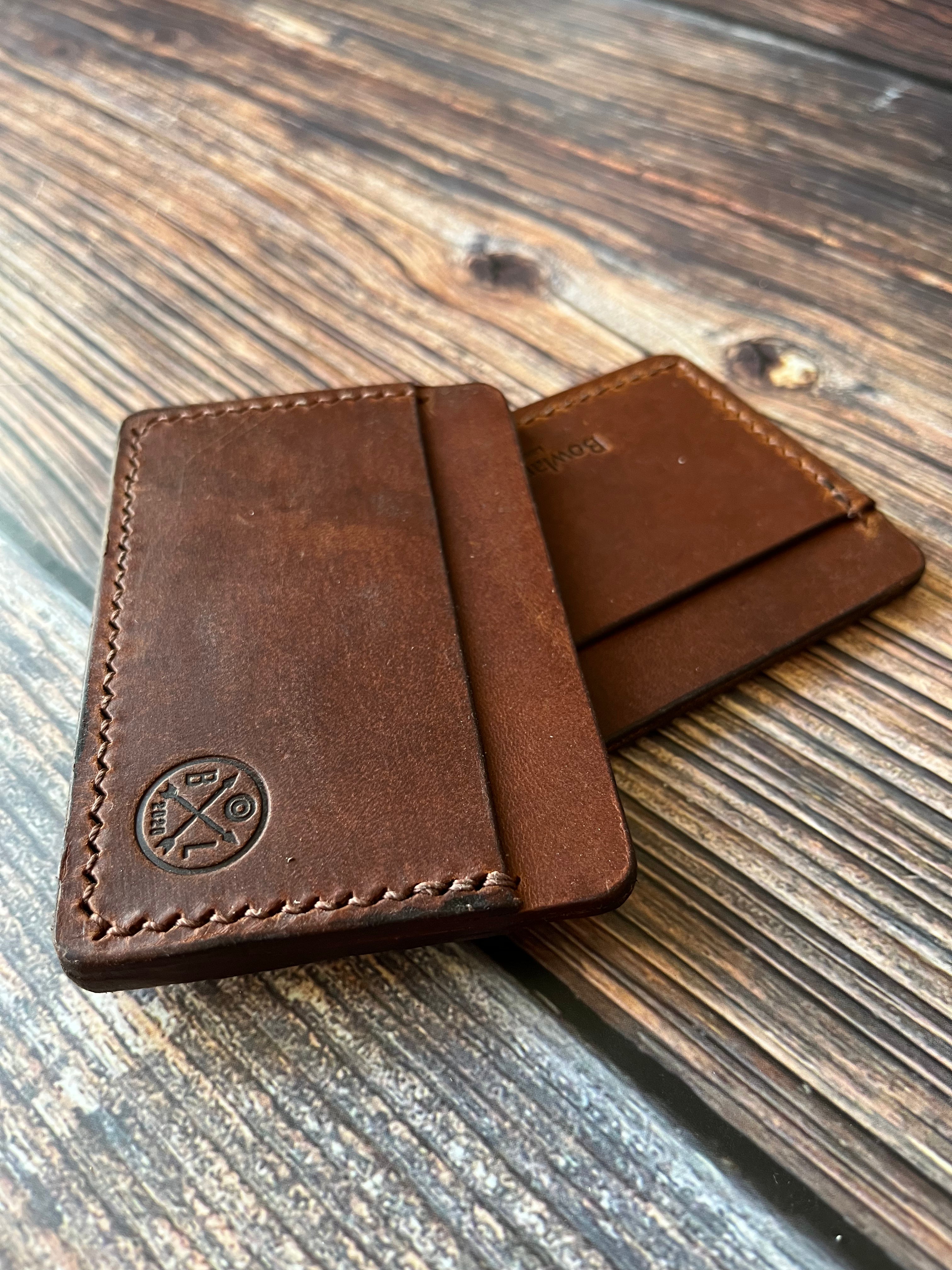 "Slaidburn" Handmade Leather Minimalist Wallet/Cardholder
