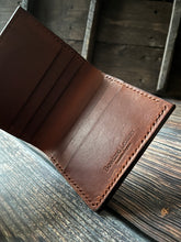 Load image into Gallery viewer, Roughlee Handmade Leather Bifold Wallet
