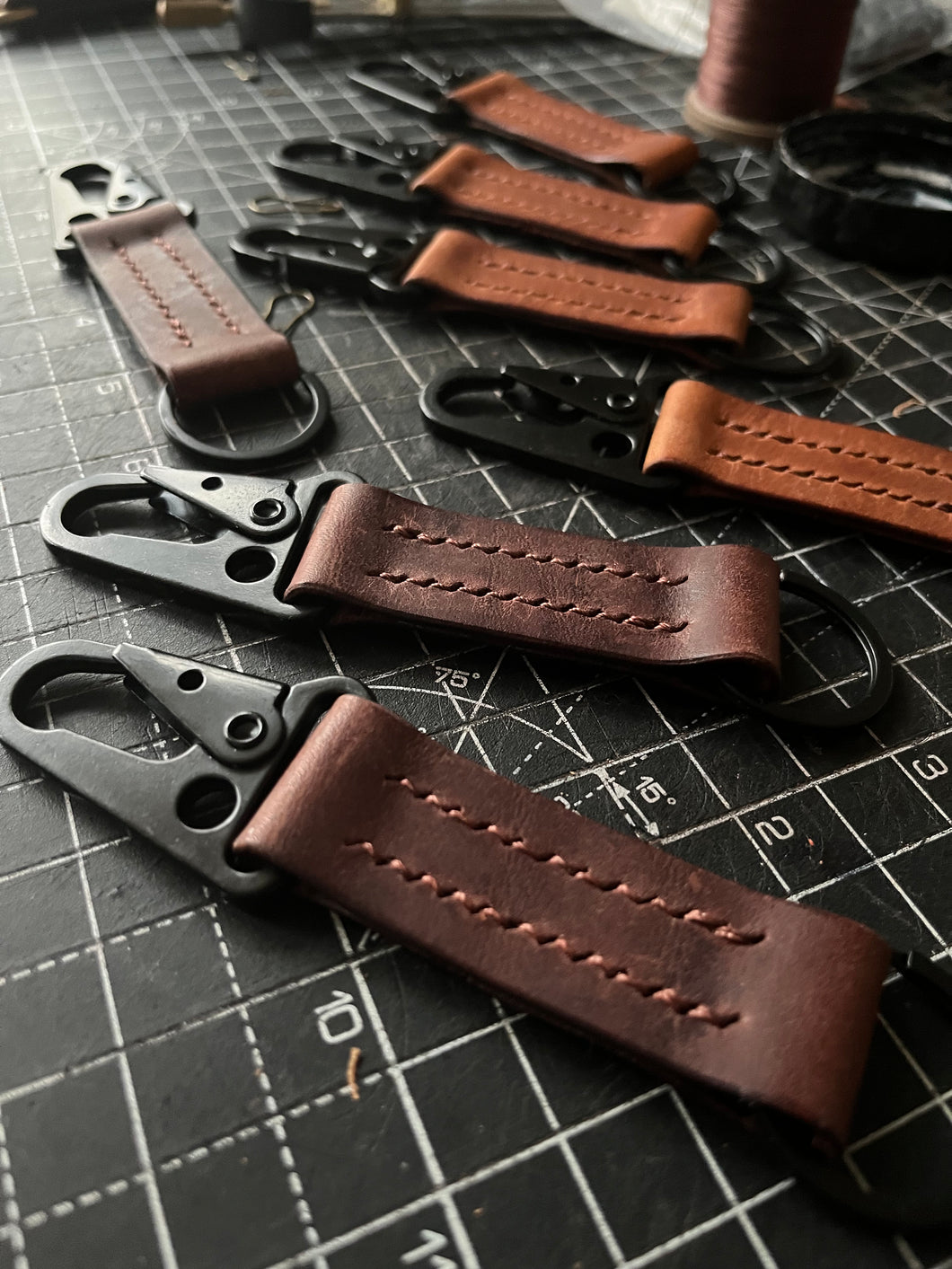 Whalley Handmade Leather Keyring