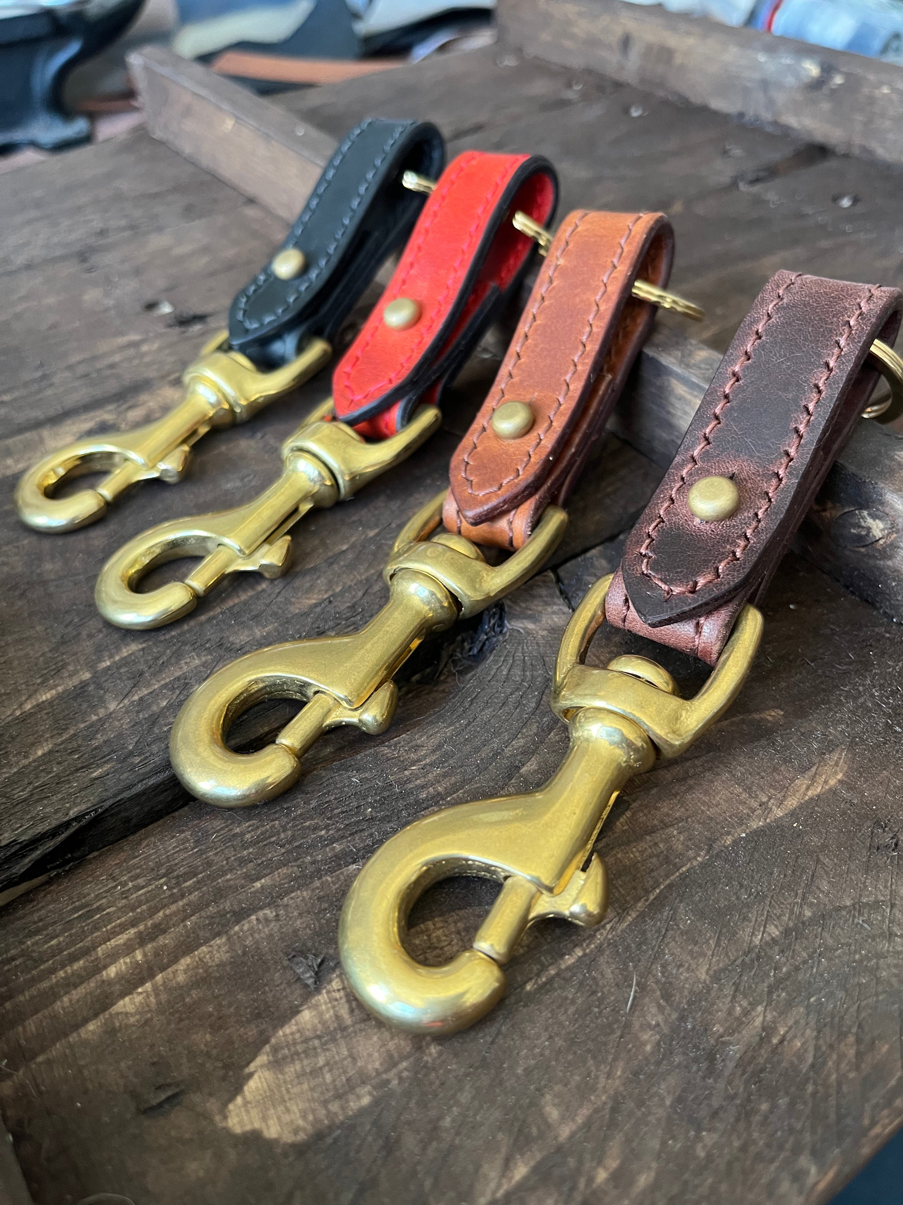 Sykes Handmade Leather Keyring