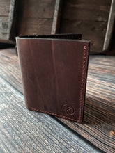 Load image into Gallery viewer, Roughlee Handmade Leather Bifold Wallet
