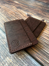 Load image into Gallery viewer, &quot;Slaidburn&quot; Handmade Leather Minimalist Wallet/Cardholder
