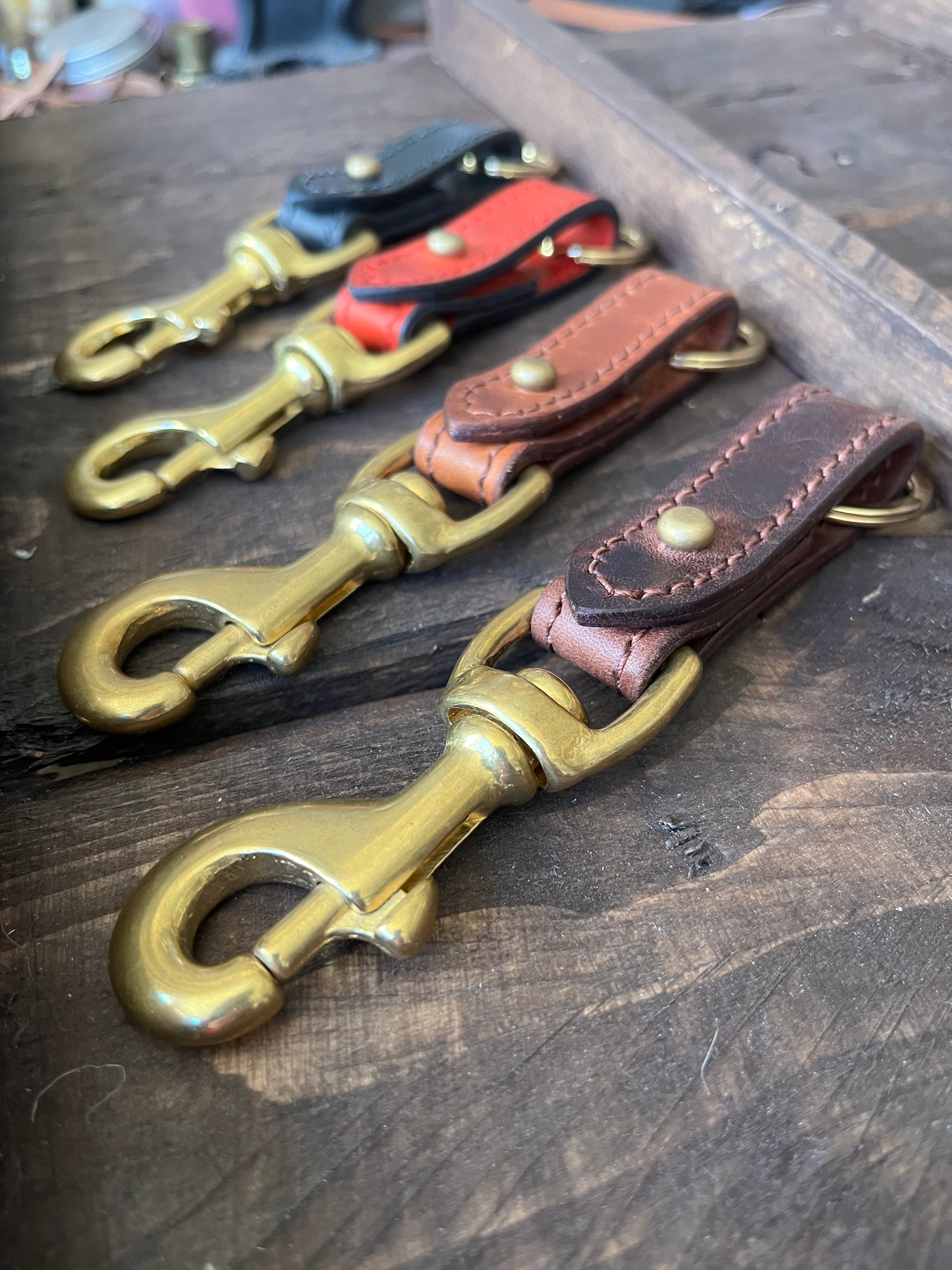 Sykes Handmade Leather Keyring
