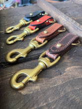 Load image into Gallery viewer, Sykes Handmade Leather Keyring
