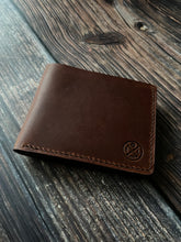 Load image into Gallery viewer, &quot;Whitewell&quot; Handmade Bifold Leather Wallet
