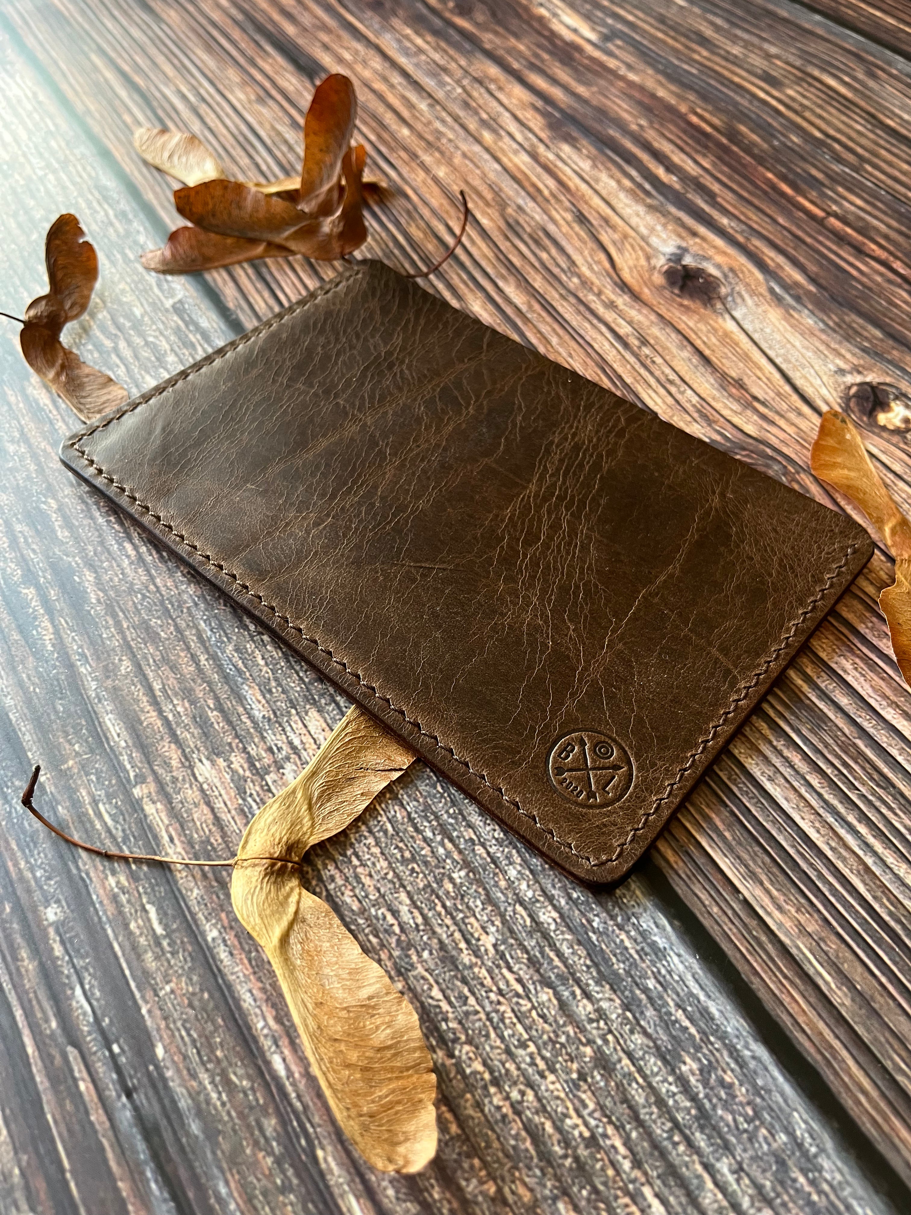 “Parlick” Leather Passport and Travel Documents Sleeve.