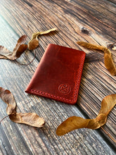 Load image into Gallery viewer, &quot;Coppice&quot; V2 Handmade Leather Card Holder
